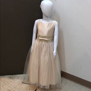 Brand New Dark Beige Flower Girl Dress